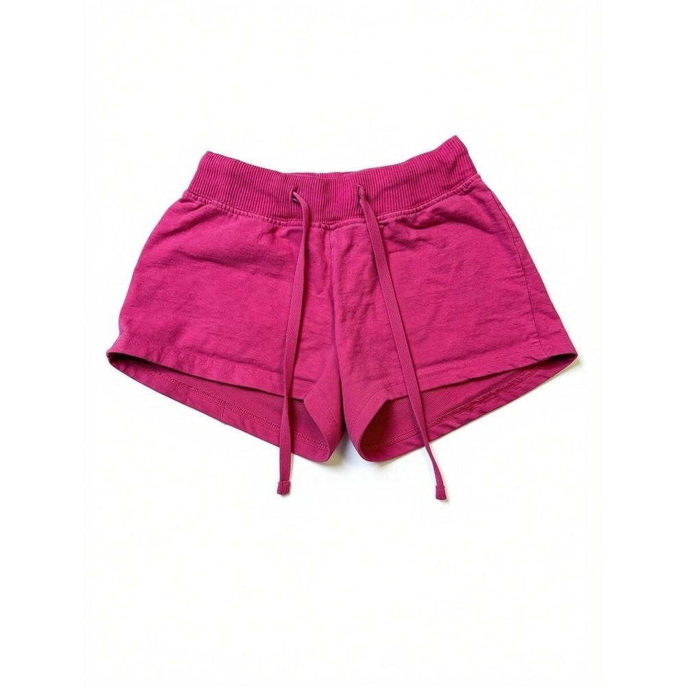 Womens Pink Graphic Shorts